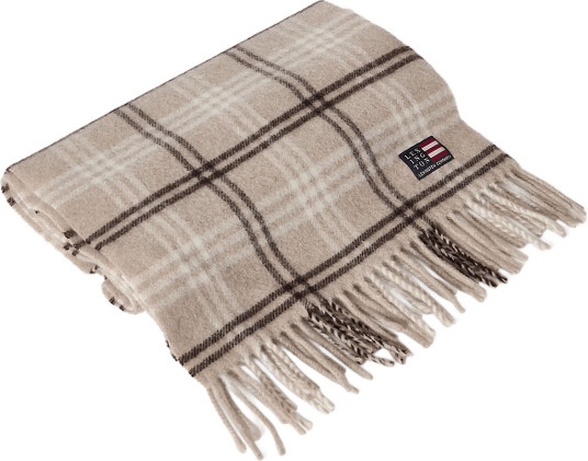 Lexington Clothing Recycled Wool Blend Scarf Beige ONE SIZE Lexington Clothing Recycled Wool Blend Scarf Beige ONE SIZE