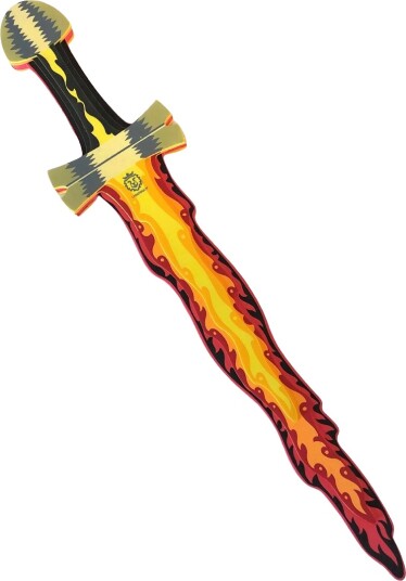 Liontouch Kostymer Flammesverd Rød Liontouch OneSize Kostymer 189LT-NC