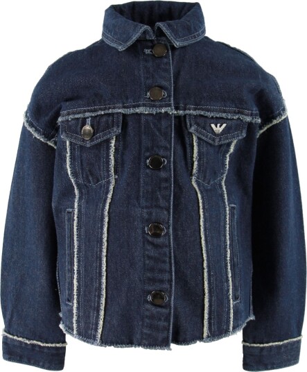 Emporio Armani Denimjakke   Mørk Denim   Emporio Armani   6 år (116)   Denimjakker   Blå