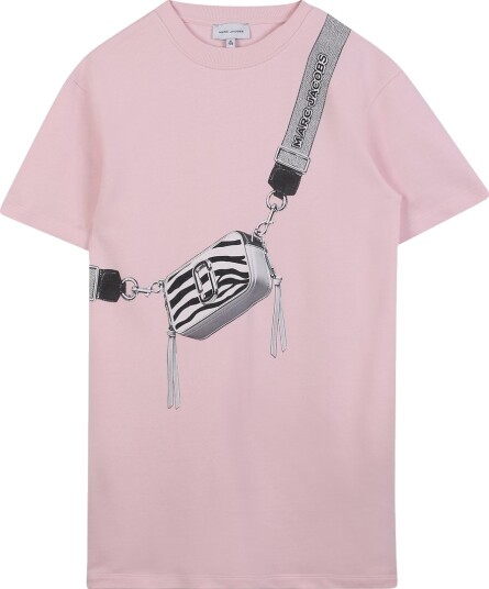 Little Marc Jacobs Kjole Rosa m. Trykk Marc Jacobs 5 år 110 Kjole