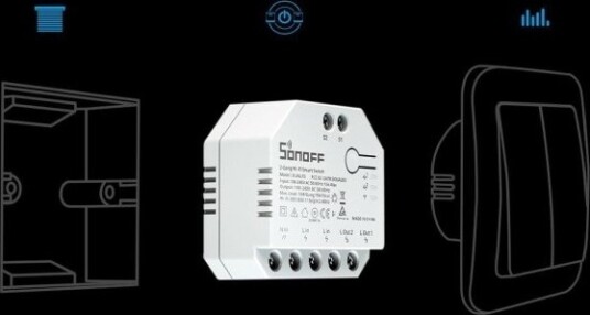 Sonoff Dual R3 Ledning & Trådløs Wi Fi Hvit 2 Kanaler 2200 W 2.4 2.4835 Mhz Sonoff Dual R3 Ledning & Trådløs Wi Fi Hvit 2 Kanaler 2200 W 2.4 2.4835 Mhz