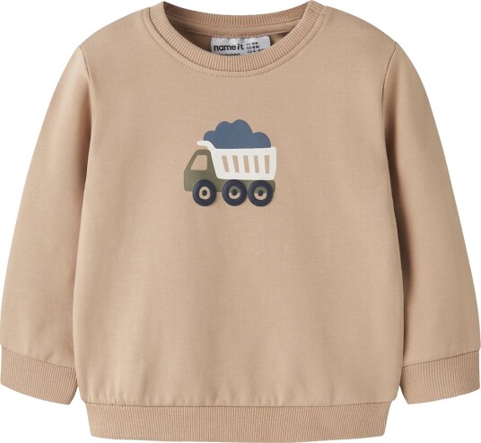 Name It Collegegenser NbmVonne Sesam/Trucks Name It 1½ år (86) Collegegenser Beige