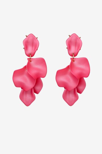 BOW19 Details Øreringer Leaf Earrings Rosa BOW19 Details Øreringer Leaf Earrings Rosa