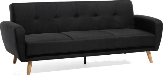 Florli Sovesofa 214 cm Svart