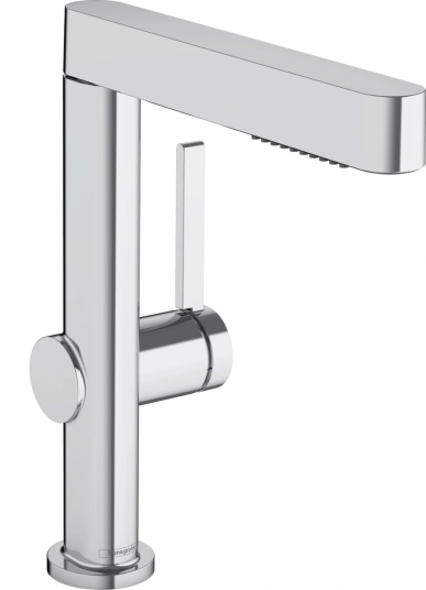 Hansgrohe Finoris Servantbatteri 230 Uttrekkdusj, 2jet, m/bunnventil, Krom Hansgrohe Finoris Servantbatteri 230 Uttrekkdusj, 2jet, m/bunnventil, Krom