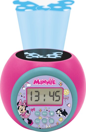 Disney Minni Mus Projektorvekkeklokke