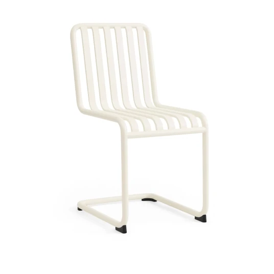 HAY Palissade Cantilever stol Cream white HAY Palissade Cantilever stol Cream white