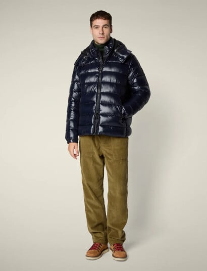 Save the Duck Florian Hooded Jacket   Navy   M