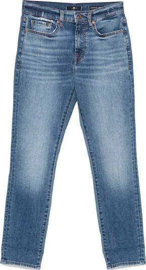 7 For All Mankind Dame Jeans Blå W29,
