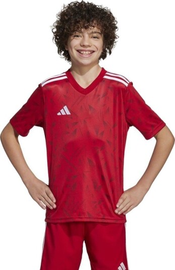 adidas Spillerdrakt Team Icon 25 Rød/Hvit Barn størrelse 152 cm