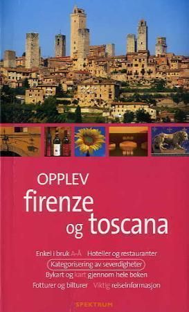 Opplev Firenze og Toscana, Veldig pen bok / som ny