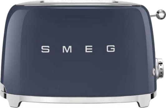 SMEG TSF01 Brødrister 2 skiver Navy Blue 50-tallsdesign