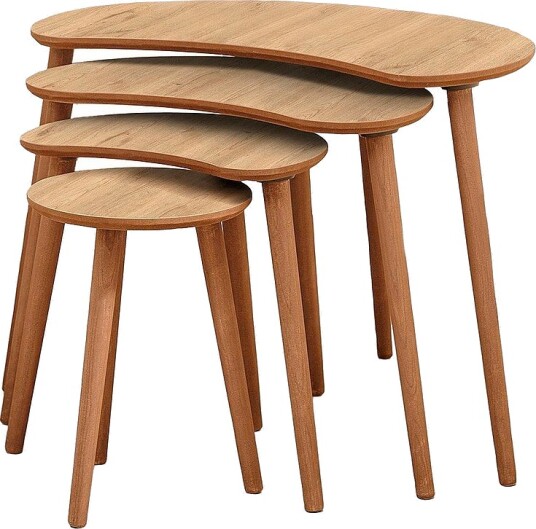 Hanah Home   Settbord 4 deler Moon   Brun