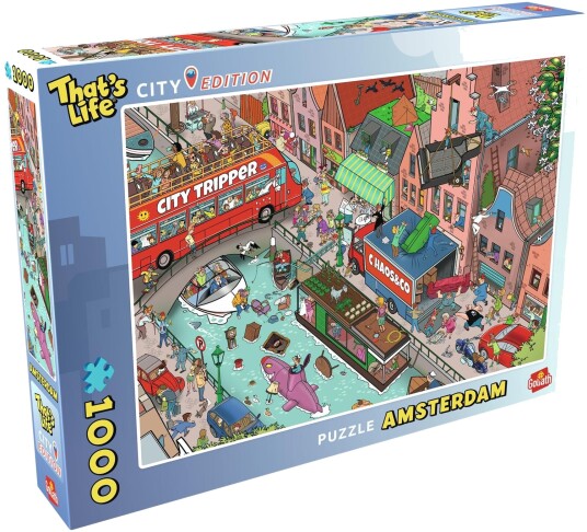 Goliath That's Life City Edition Puslespill 1000 Brikker Amsterdam