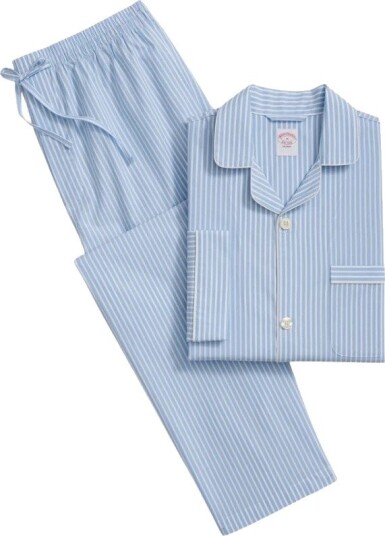 Brooks Brothers, Herre, Natt- og Loungeklær, Blå, XL,