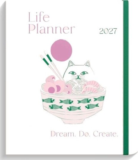 Mayland Life Planner Japan Style Kalender 190X216 Mm 2027, Flerfarget Mayland Life Planner Japan Style Kalender 190X216 Mm 2027, Flerfarget