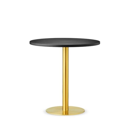 Design By Us Skins Salongbord Ø74 Gull/ Sort