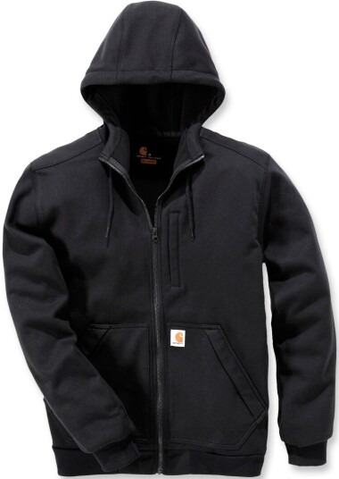 Carhartt Wind Fighter Zip Hettegenser XXL Svart Carhartt Wind Fighter Zip Hettegenser XXL Svart