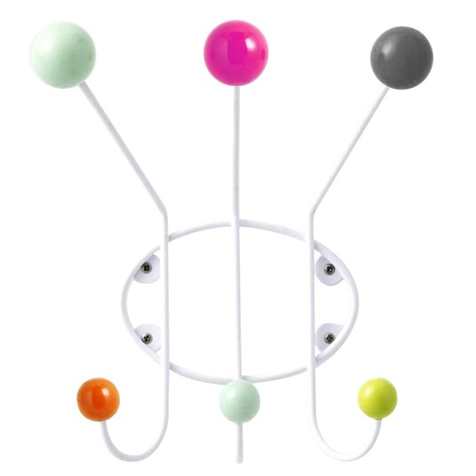 Superliving hook 3 hvit-neon-multi