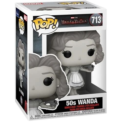 Funko WandaVision 50's Wanda Svart & Hvit Pop! Vinyl Figure 713