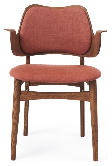 Warm Nordic GESTURE Spisestol, Teak oljet eik, Pink Unoliving