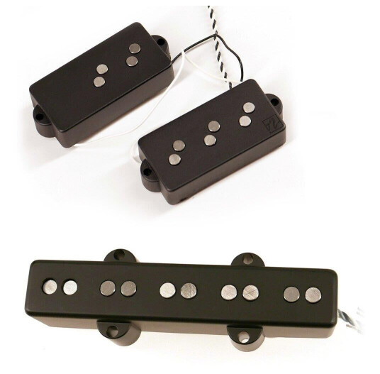 Nordstrand Pickup Set Np5 + Nj5s Hum-Cancelling Bridge Position, 5strings