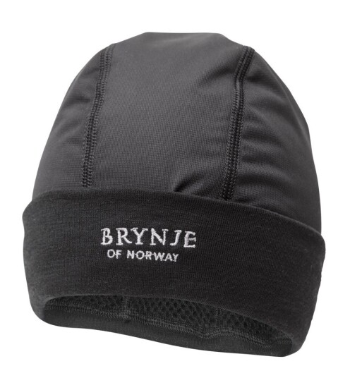 Brynje Arctic Hat With Wind-cover Black S