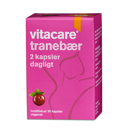 Vitacare Tranebær 250 mg 30 Kapslar Vitacare Tranebær 250 mg 30 Kapslar