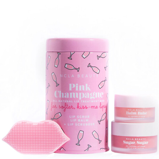 NCLA Beauty Pink Champagne Lip Care Value Set 10 + 15 ml