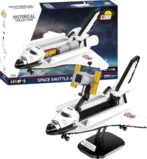 Cobi Historical Collection Byggesett 685 Deler Atlantis Space Shuttle Cobi Historical Collection Byggesett 685 Deler Atlantis Space Shuttle