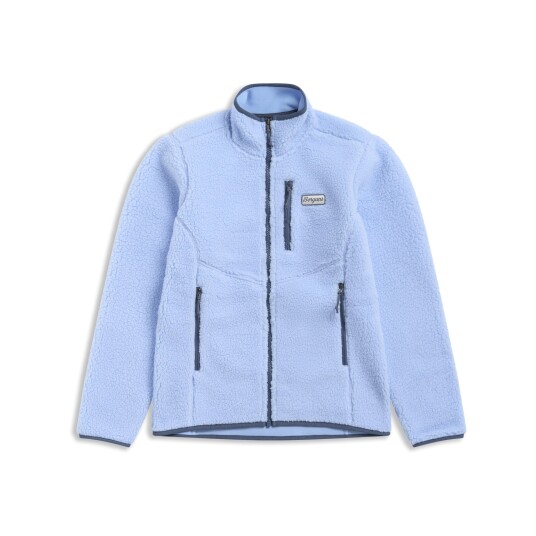 Bergans Of Norway Bergans Lunnan Pile Fleece Jacket Women Cool Blue XS XS