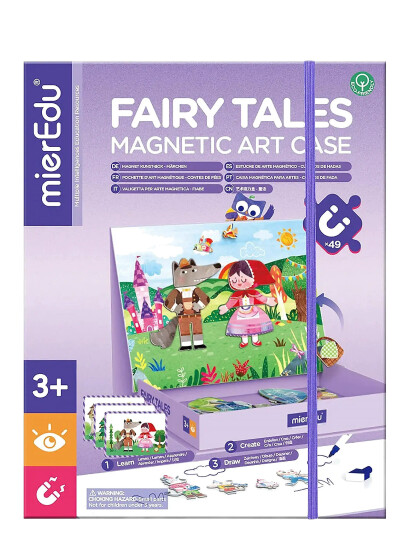 mierEdu Magnetic Art Case - Fairytales - Multi/patterned - ONE SIZE
