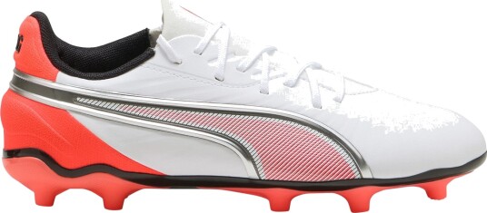 PUMA King Match FG/AG Fotballsko Barn Hvit 30