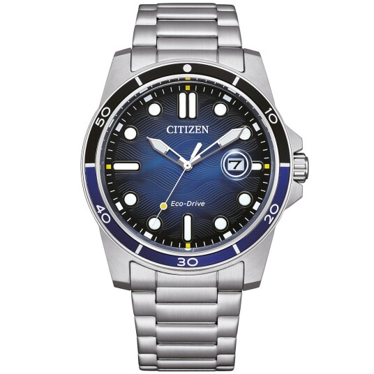 Citizen Eco-Drive Sport Marine AW1810-85L - Herre - 41 mm - Analog - Kvarts urverk - Mineralglas