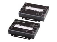 Aten VE1812 HDBaseT Video/lyd/infrarød/seriell-utvider opp til 100 m Aten VE1812 HDBaseT Video/lyd/infrarød/seriell-utvider opp til 100 m