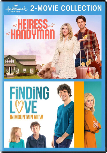 The Heiress and the Handyman / Finding Love in Mountain View Hallmark 2Movie Collection DVD The Heiress and the Handyman / Finding Love in Mountain View Hallmark 2Movie Collection DVD
