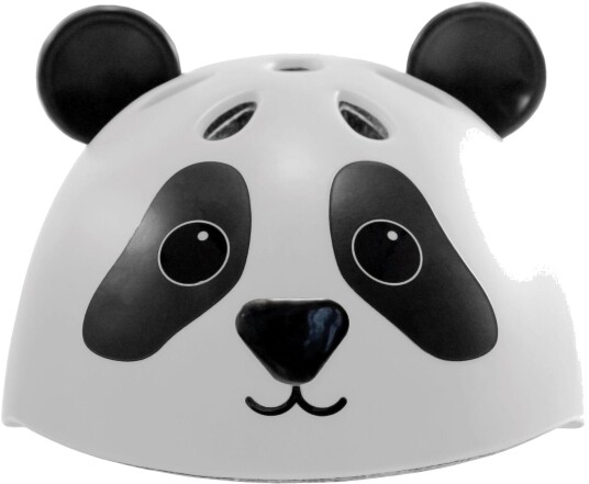 Hudora Pandy Barnehjelm - St??rrelse 48-52 cm - Svart/Hvit
