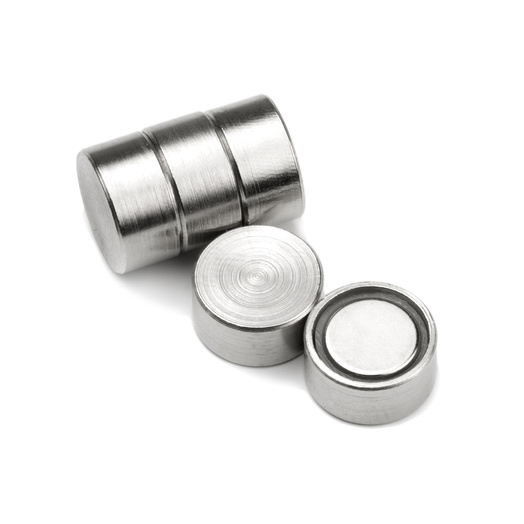 SuperMagneter Innkapslet Neodymmagnet Ø 10 X 5 Mm   Glue-In Potmagnet