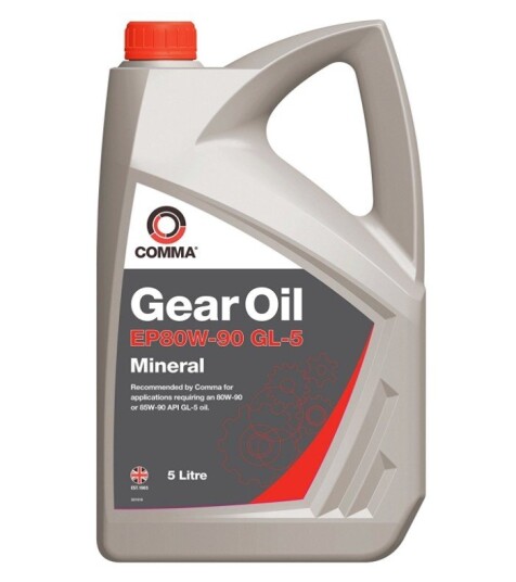 Girolje COMMA EP80W90 GL5 5L Girolje COMMA EP80W90 GL5 5L