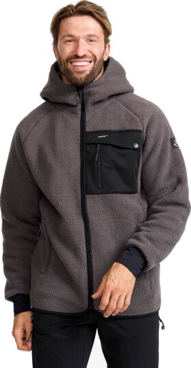 RevolutionRace Herre > Overdeler > Fleece & midlayers Sherpa Hoodie Herre Magnet Størrelse:L