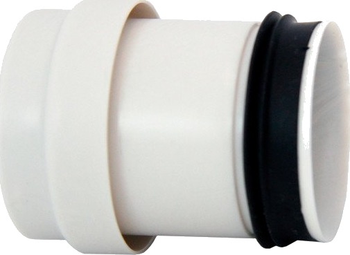 Smartline 40/32 mm PP overgang off white Smartline 40/32 mm PP overgang off white