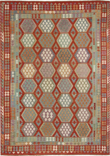 Orientalsk kelimteppe 353 x 253 cm Størrelse: 353 x 253 cm