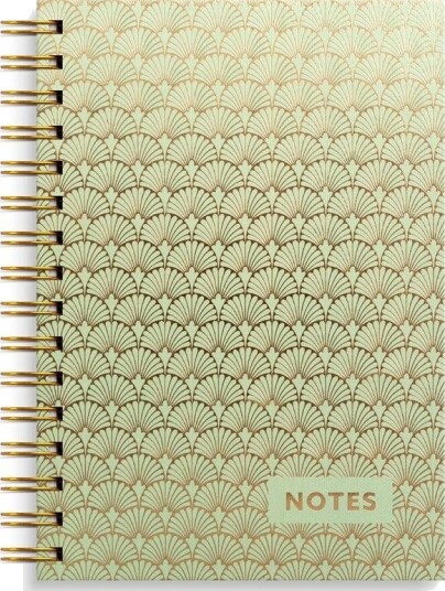 Burde Notesbog A5 Art Deco Burde Notesbog A5 Art Deco