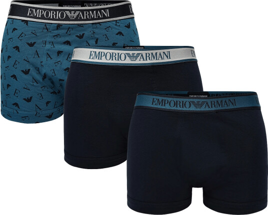 Emporio Armani 3 Pack Bottom   Navy   L