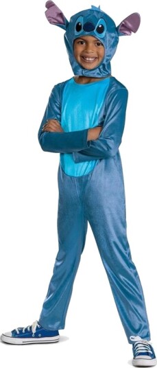 Disney Stitch Deluxe Kostyme 7-8 år Disney Stitch Deluxe Kostyme 7-8 år