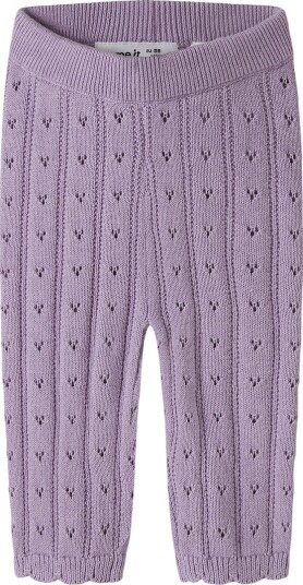 Name It Leggings Strikk NbfOxenia Arvestykke Lilac Name It 1 år (80) Leggings Lilla