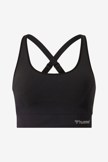 Hummel - Sports-BH hmlClea Seamless Sports Top - Svart