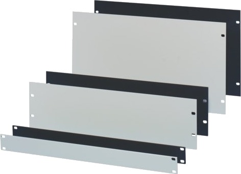 Schroff 40304 076 Frontpanel Svart Grå Aluminium 3U 48.3 Cm 19" 483 Mm 40304076