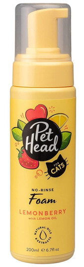 Kattinorge Pet Head Lemonberry Quick Fix No Rinse Foam Vaskeskum Kattinorge Pet Head Lemonberry Quick Fix No Rinse Foam Vaskeskum