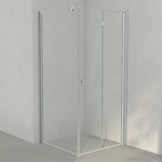 INR Iconic Nordic Rooms Dusjhjørne Linc 13 Flex Måltilpasset Matt Aluminium / - Høyre Klart Glass INR Iconic Nordic Rooms Dusjhjørne Linc 13 Flex Måltilpasset Matt Aluminium / - Høyre Klart Glass